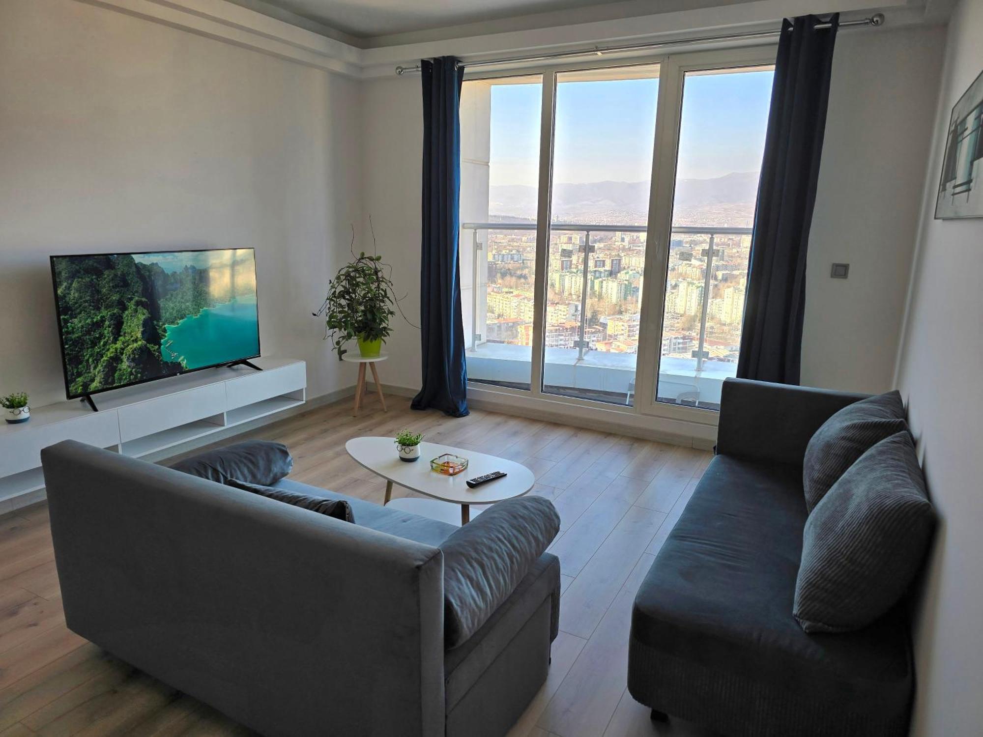 Cevahir Sky City Apartment With Spa, Pool & Fitness Included Skopje Exterior foto