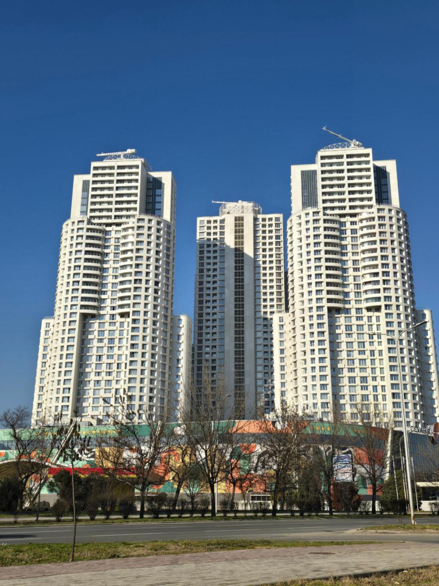Cevahir Sky City Apartment With Spa, Pool & Fitness Included Skopje Exterior foto